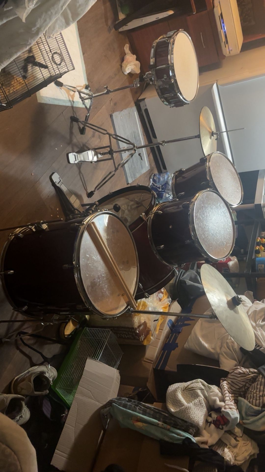 Pdp Drum Set And Pdp Stool