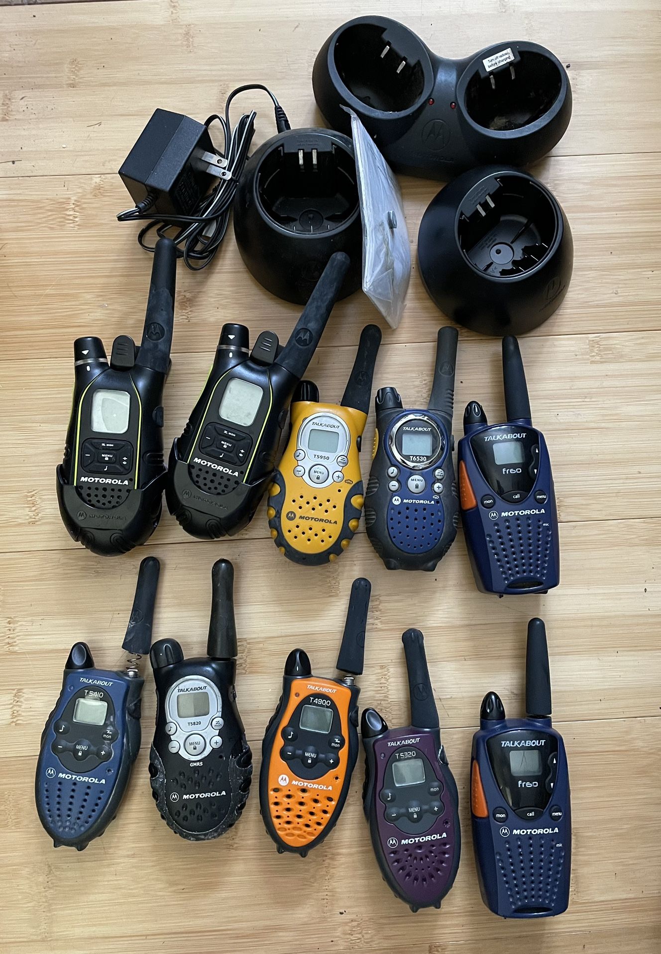 Motorola Talk About 2-Ways Radios Lot x10