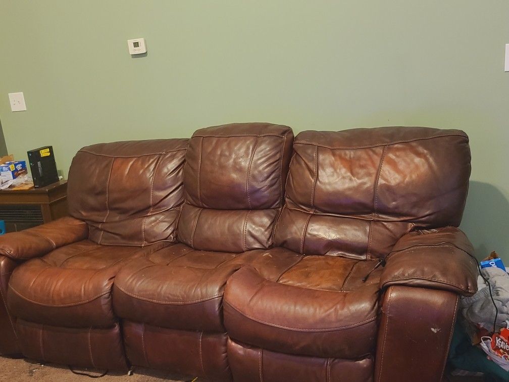 Reclining Couch And Love Seat