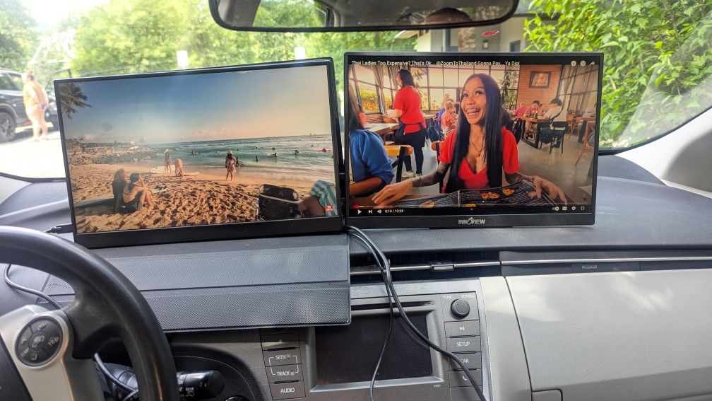 DUAL Portable HDMI / USB-C Monitors 16” InnoView 180Hz + 16.1” HONGO 144Hz
🖥️🎮 Good 4 GAMING $250 Value