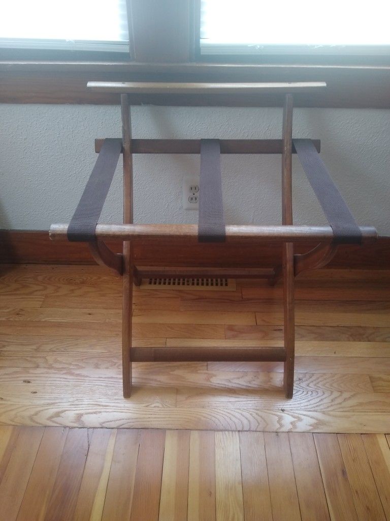Real Wood Suitcase/Luggage Racks
