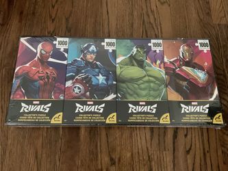 Marvel 4 pack collector puzzle NWT NEVER OPENED