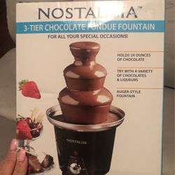 3 Tier Chocolate Fondue Fountain 