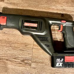 Craftsman 19.2 Volt C3 cordless reciprocating saw