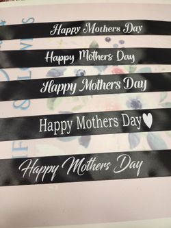 Mothers day ribbons