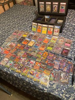 Large Pokémon Card Collection with Graded Cards, non graded slabs, selling  everything as a lot