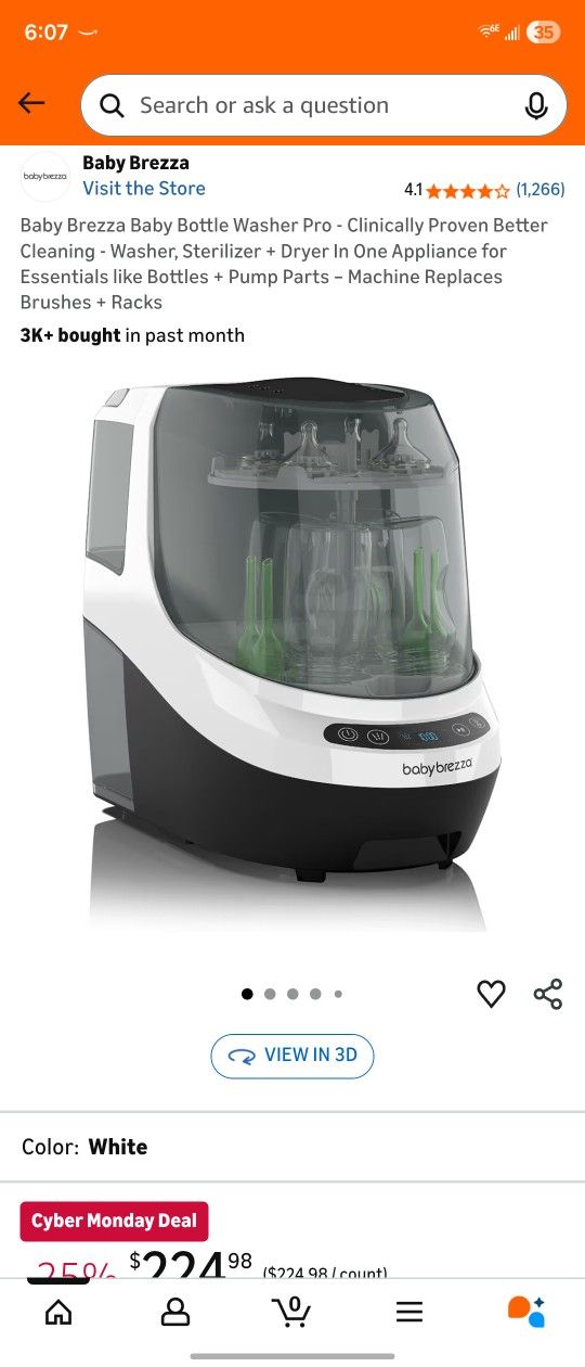 Baby Brezza Baby Bottle Washer Pro