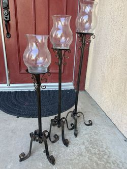 3 Candle Stands 