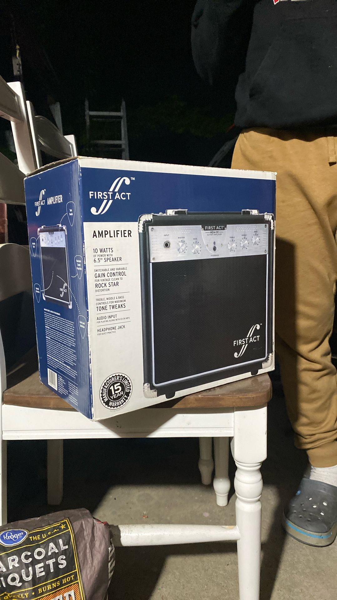First Act 10W Guitar Amp โ Model M2A-110 (Brand New in Box)
