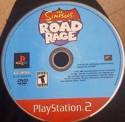 Playstation Simpsons road trip