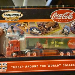 Matchbox Collectibles Coca-Cola "Coke Around the World" Collection England Tractor Trailer