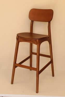 Closeout Wood Barstool
