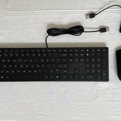 New Dell USB Keyboard and Mouse 