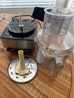 Cuisinart Food Processor, 14-Cup Vegetable Food Chopper for Mincing, Dicing, Shredding, Puree & Kneading Dough, Stainless Steel