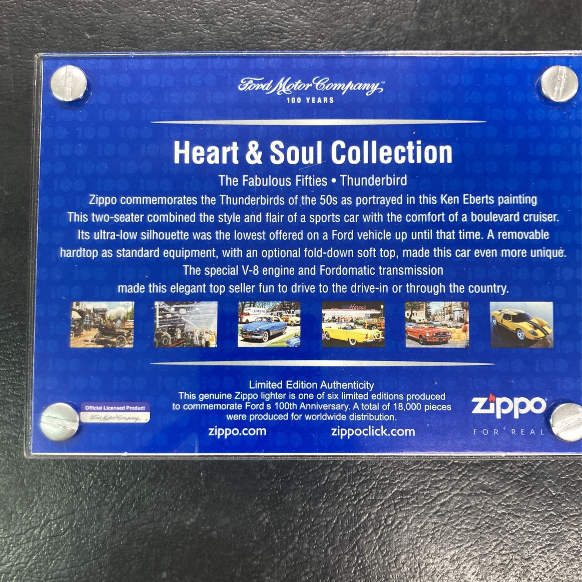 ※ご売約済み【あっしー】Zippo 1955 Thunderbird Zippo Ford 1955 Thunderbird