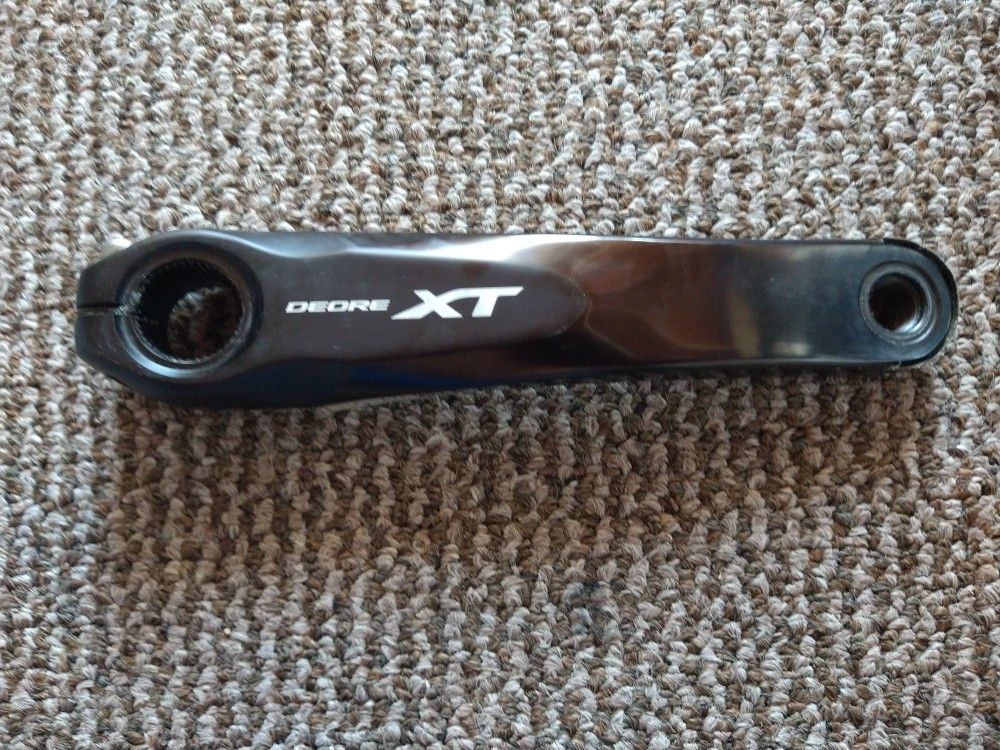 Barely Used Leftside Shimano XT 170mm Crank $25 OBO