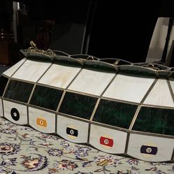 Pool Table Light / billiard light – Tiffany style/glass