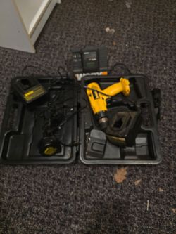 Dewalt drill and batteries