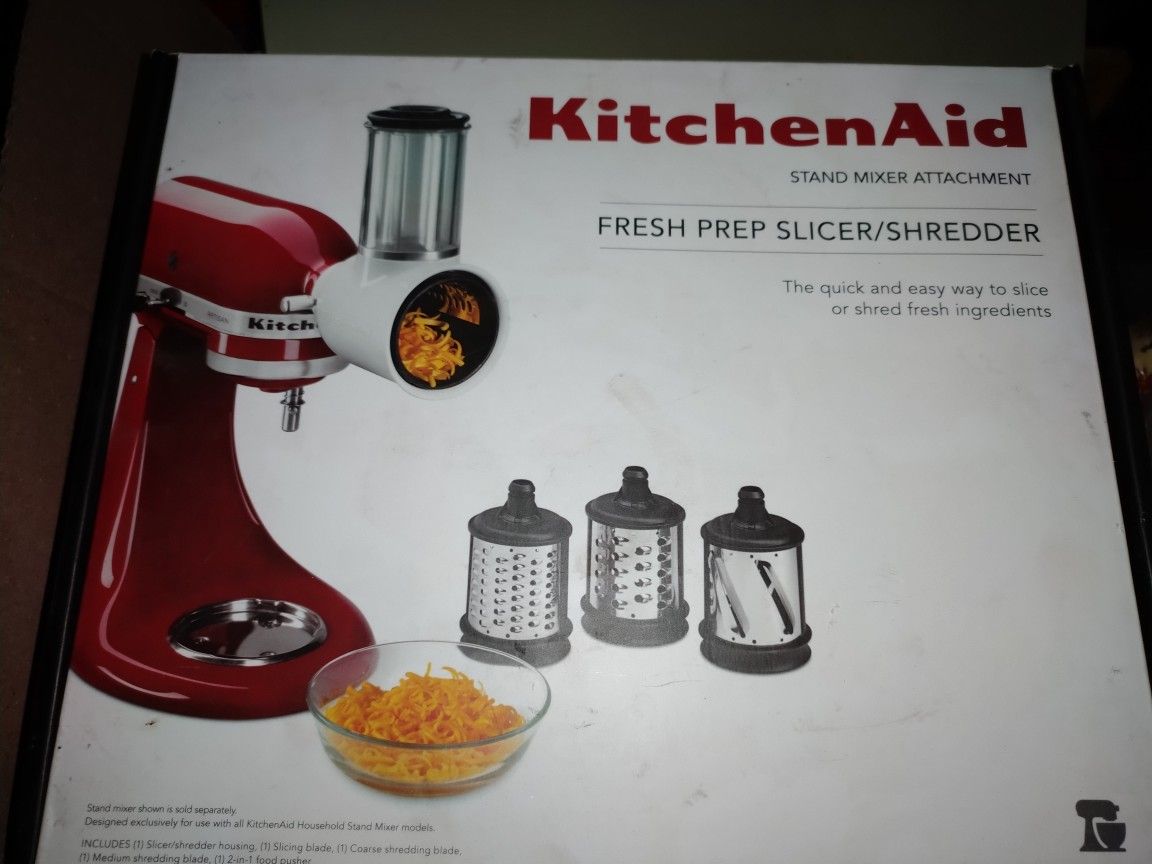 Kitchen Aid Fresh Prep Slicer/Shredder Stand Mixer Attachment