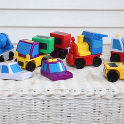Lakeshore Learning Build and Play Magnetic Vehicles Complete Set (STEAM/ STEM Toys)