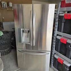 LG stainless refrigerator/freezer