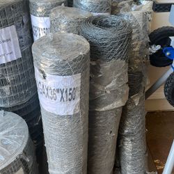 36” Wide By 150’ Long Chicken Wire Rolls
