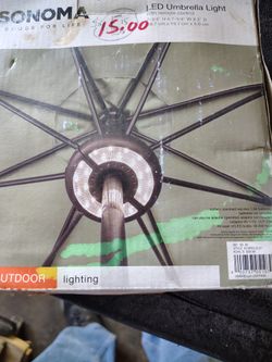 Led umbrella light