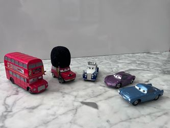 Disney Pixar Cars 2 London Calling Die Cast set.