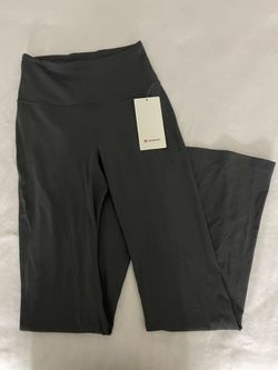 Graphite Grey Lululemon Flared Leggings