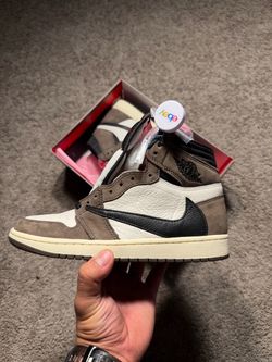 Jordan 1 high Travis Scott mocha Size 8.5🤎❤️‍🔥 (New/Never Tried On) ❤️‍🔥🤎