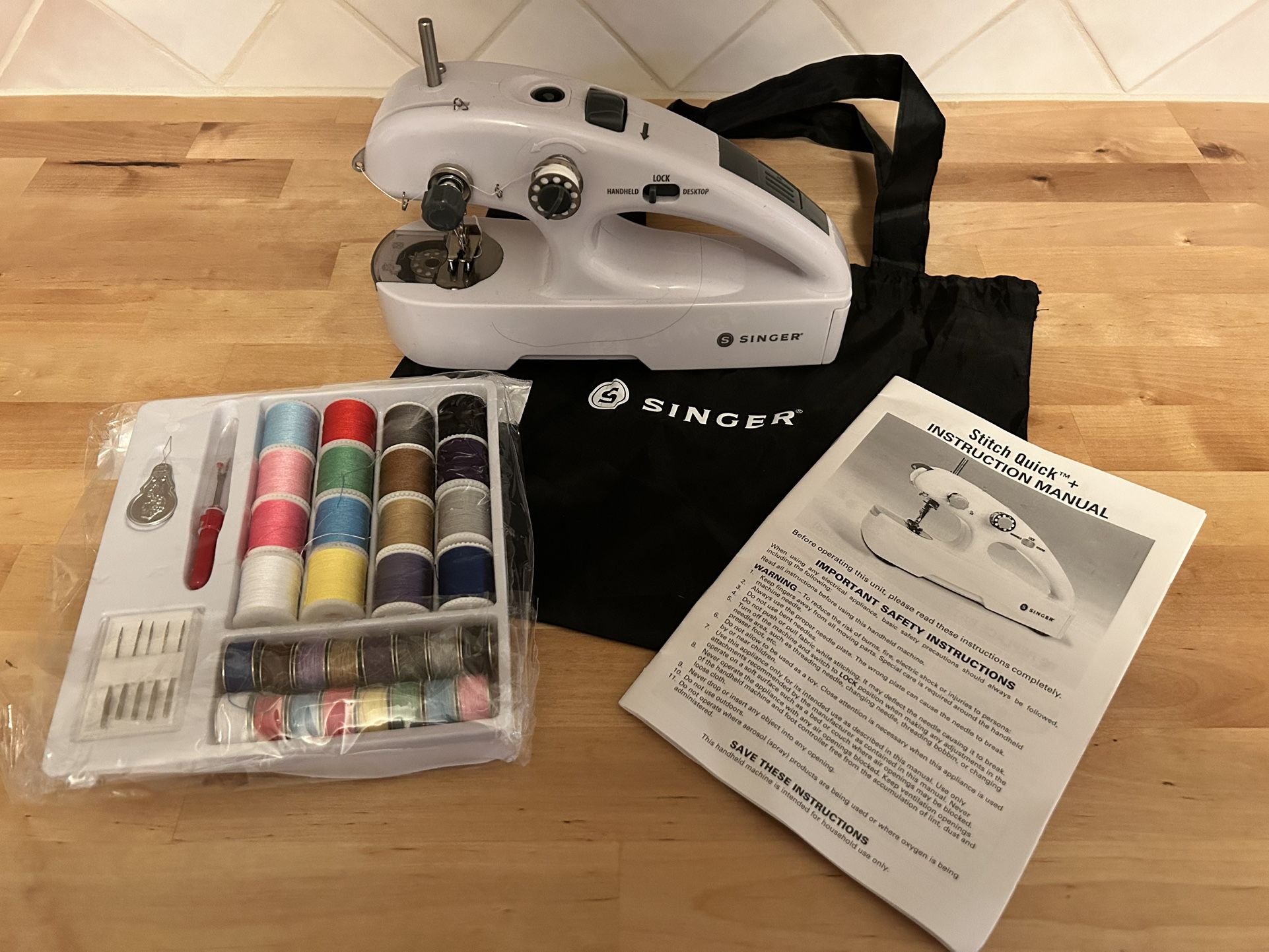 Handheld Mini Singer Sewing Machine