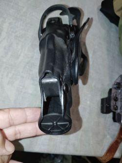 M & P full size also fits  double stack Glocks with light.