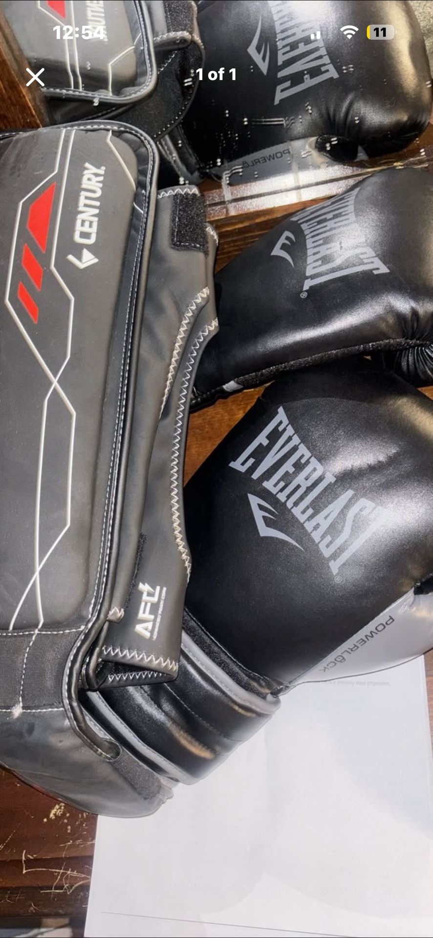 Boxing Gloves And Pads