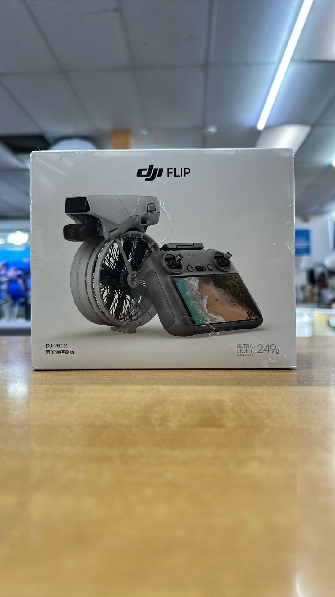 DJI Drone Flip With RC2 Remote