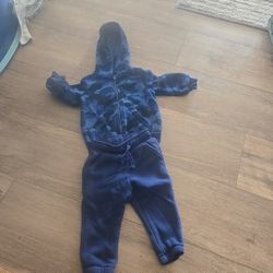 9 Month Sweatsuit Zipper Hoodie/ Sweatpants