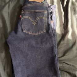 30 30 Dark Blue Levi’s 501
