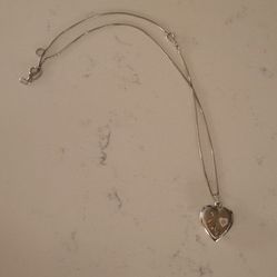 Silver Locket From Kay Jewlers