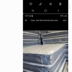 Queen Size New Thick Pillow Top Bed Can Deliver 