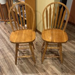 Wood Bar Stools