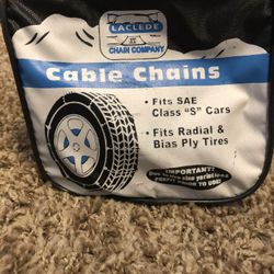 Car Cable Chains ( Brand New )