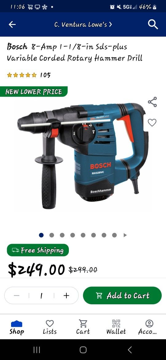 Bosch Hammer Drill