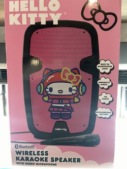 Hello Kitty Wireless Karaoke Speaker