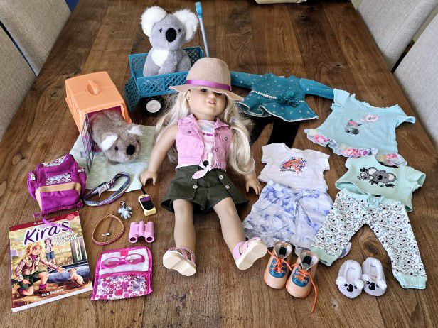 Kira Bailey American Girl Doll Ultimate Collection plus extras