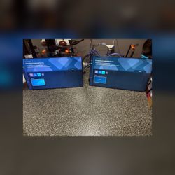 Two Samsung 65" 4K Smart TVs (2023) — Matched Pair — BE65C-H — Wall Mounts Included