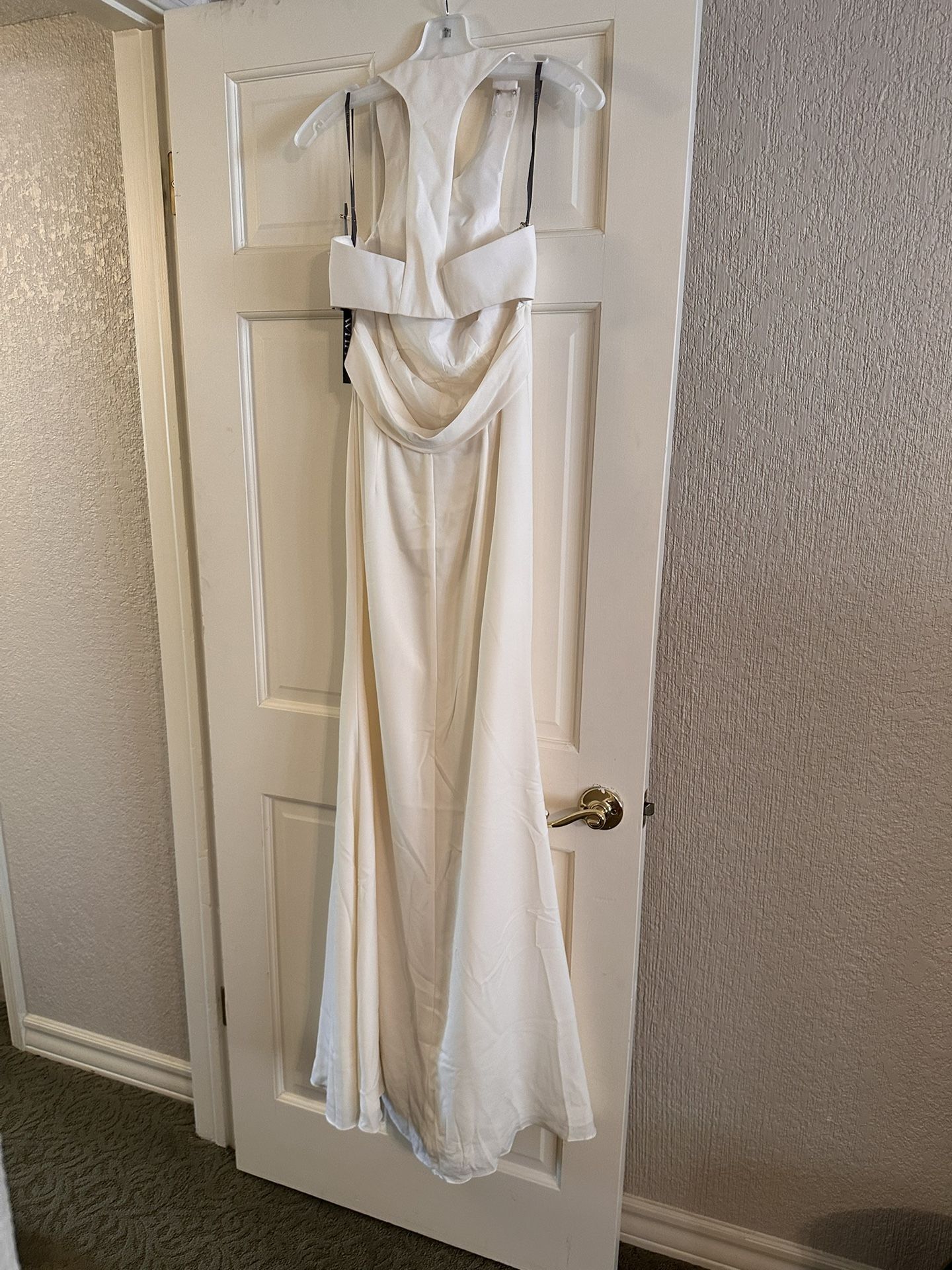 Vera Wang White Dress Size 8 
