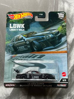 Hot Wheels Premium Mountain Drifters LB-ER34 Nissan Skyline CHASE 0/5 ERROR Card
