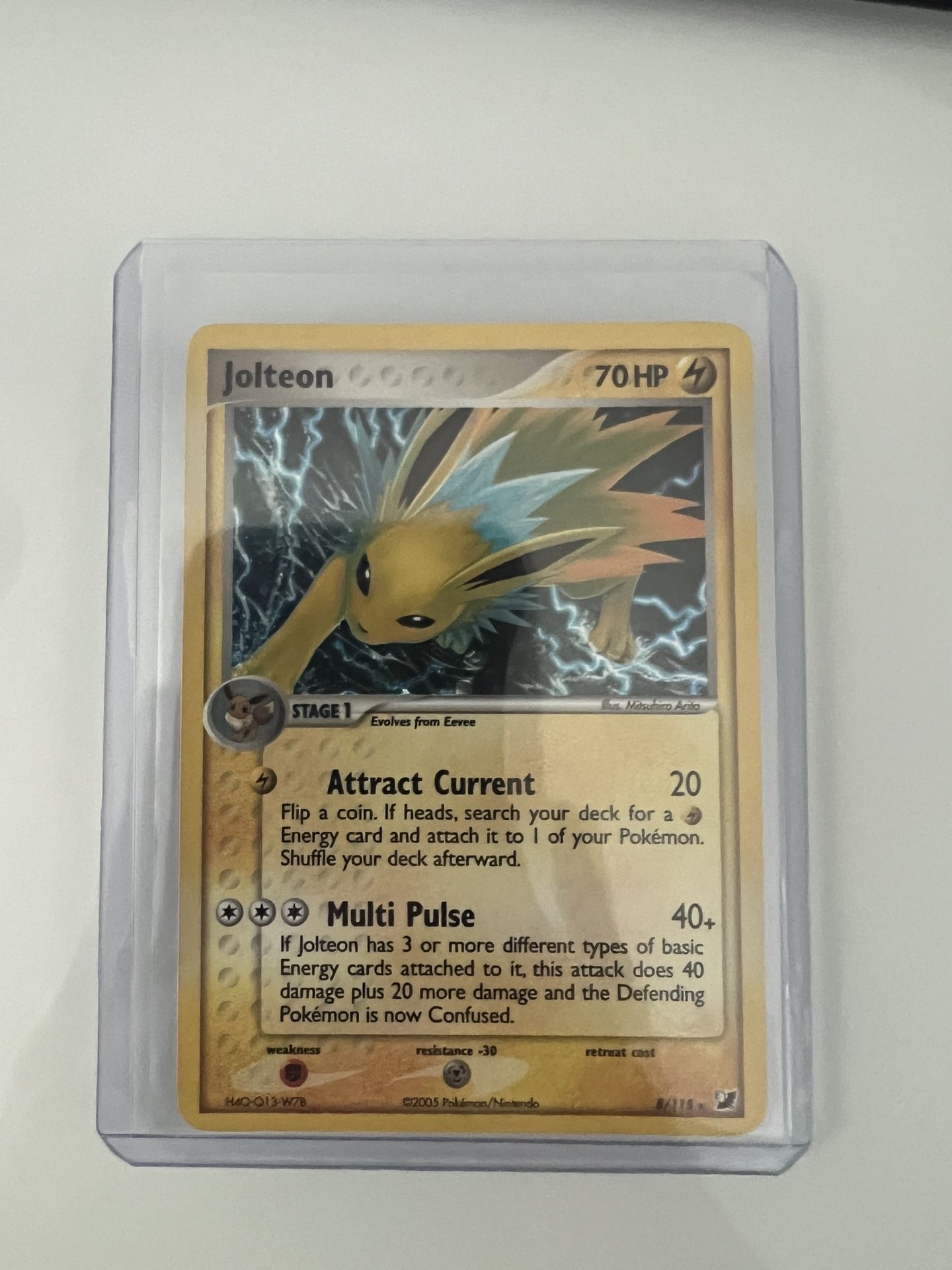 Pokemon Jolteon 8/115 NM Condition