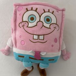 Pink SpongeBob plush