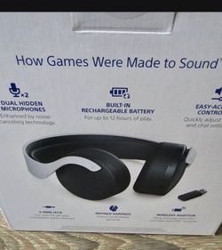 Brand New Sealed Pulse 3D Wireless Headset