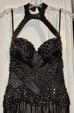 Black Dress Formal Gown Evening Dress Size 0